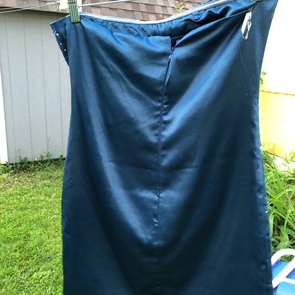 Niki Biki Large Dress New Teal with Sparkle - Picture 7 of 7